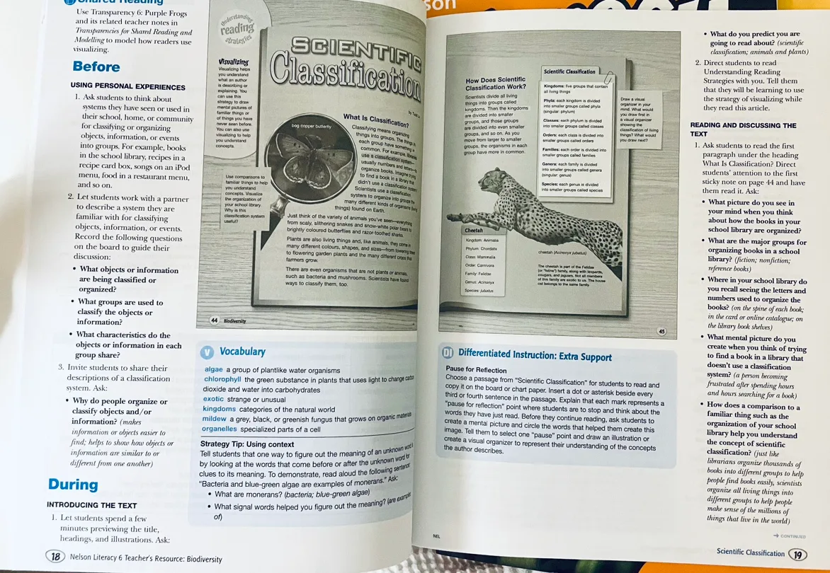 NELSON LITERACY (GR. 6) LITERATURE/SCIENCE/SOCIAL STUDIES image indicator(10)
