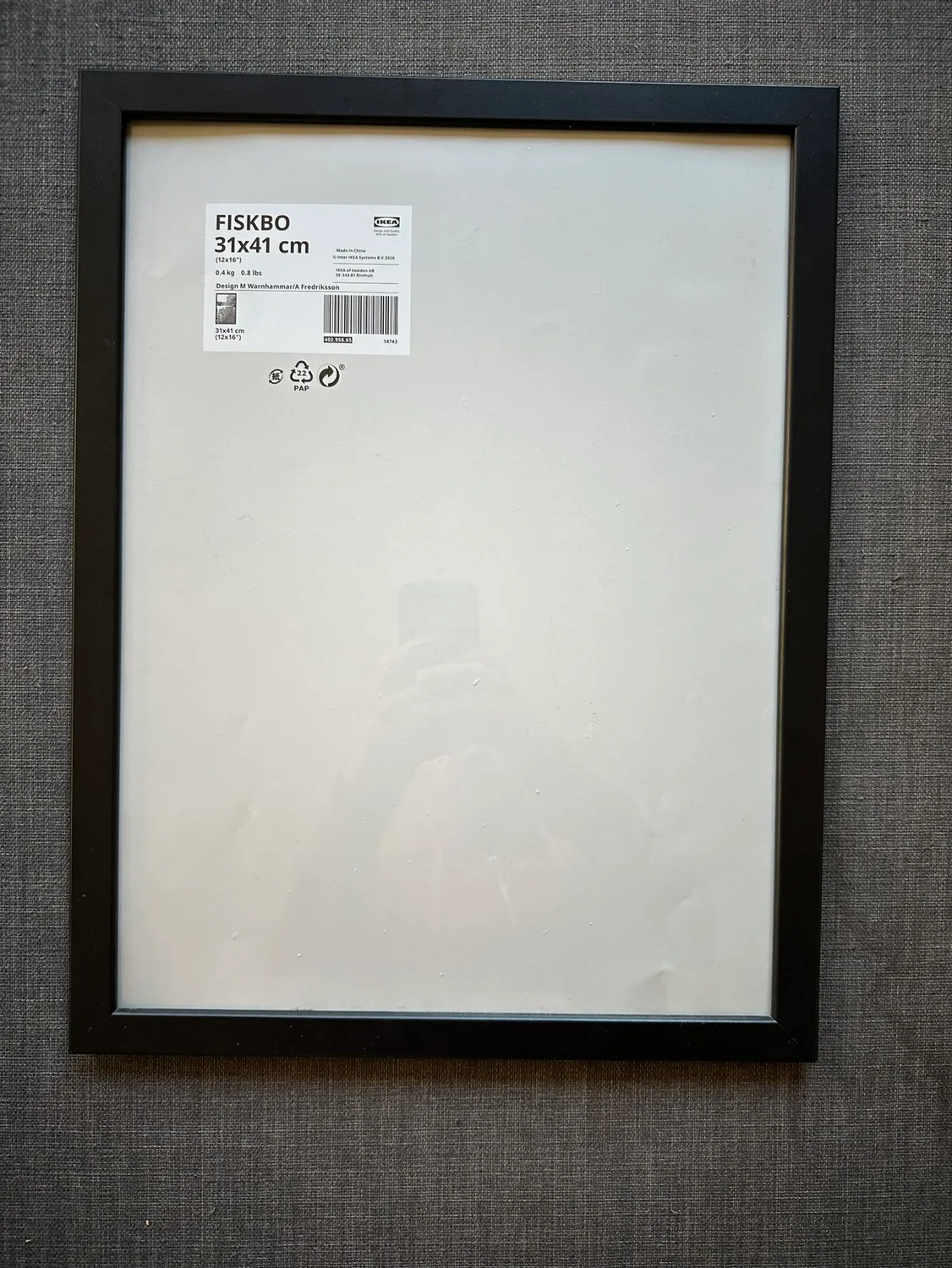 IKEA FISKBO Picture Frame black thumbnail