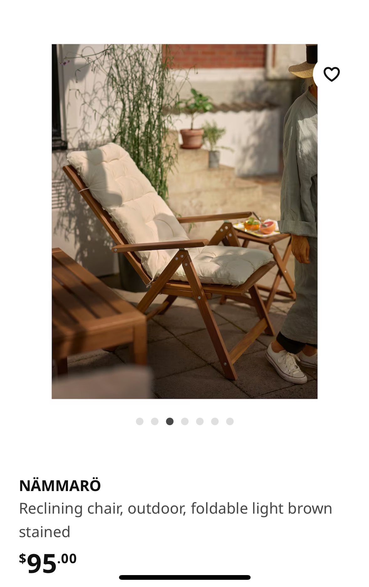 NÄMMARÖ Reclining Chair - photo 2