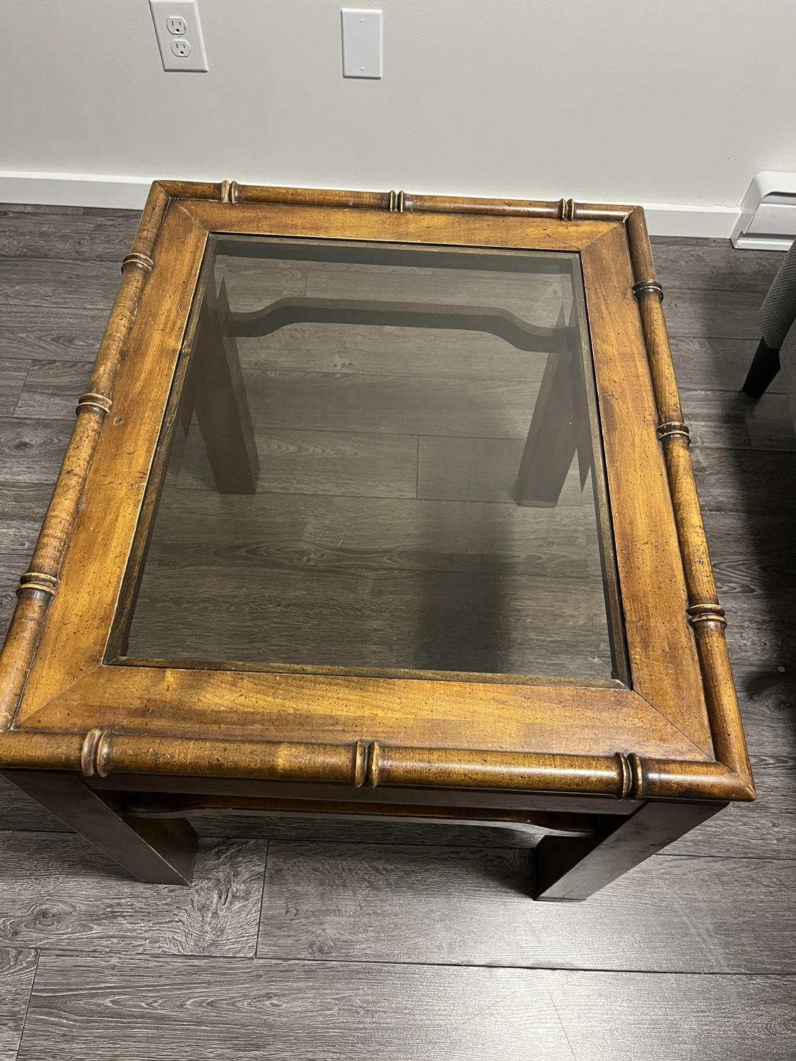 Glass Top Coffee Table
