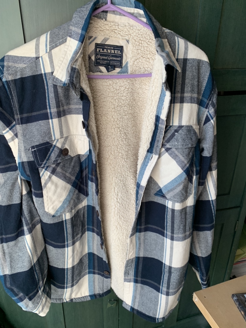 Men's Flannel fleece lined Shirt