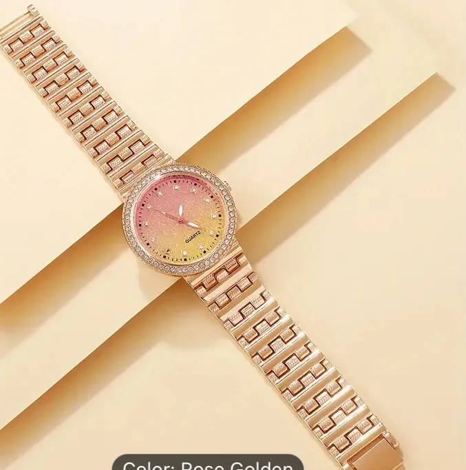 Women's  Rhinestone Watch image indicator(4)