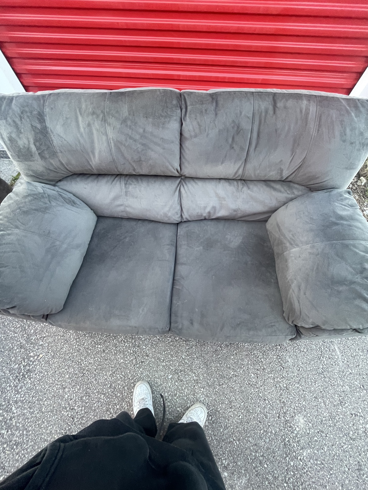 Comfortable Grey 2 seater sofa from IKEA - photo 3