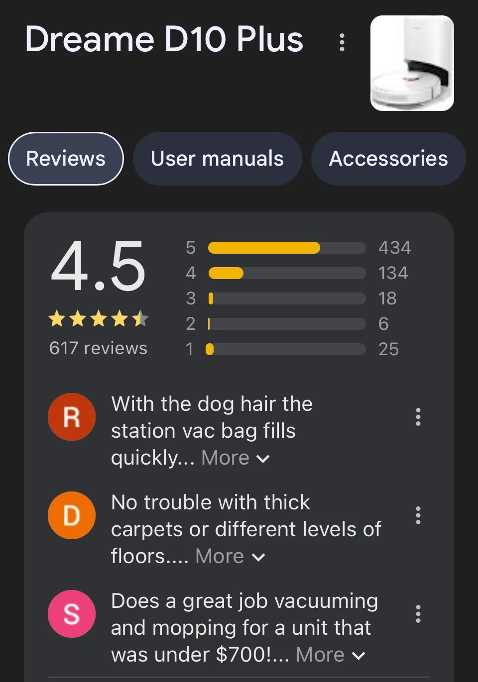 Robot Vacuum & Mop image indicator(3)