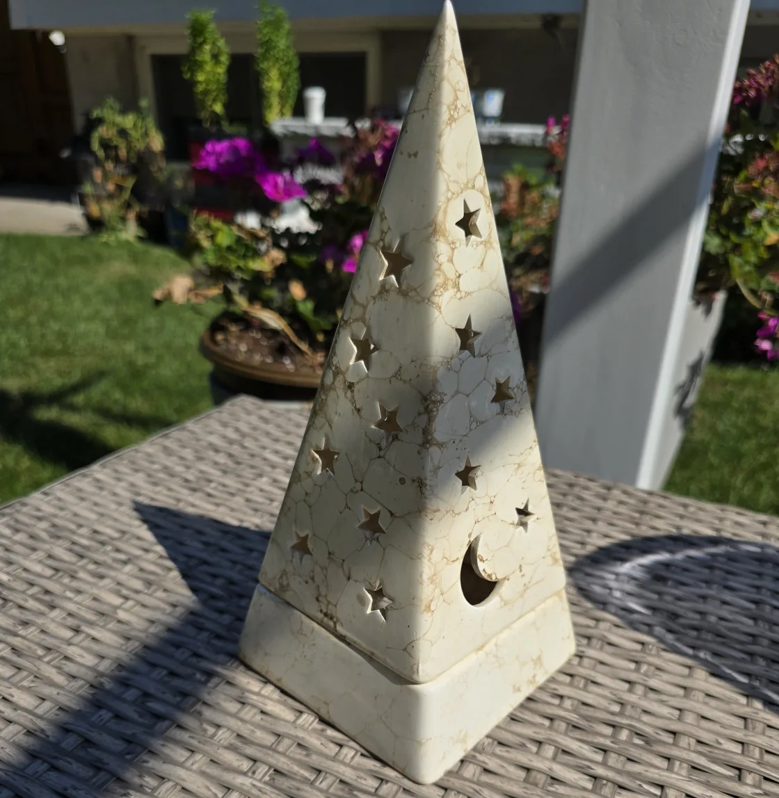 Vintage PartyLite Ceramic tealight candle holder image indicator(2)