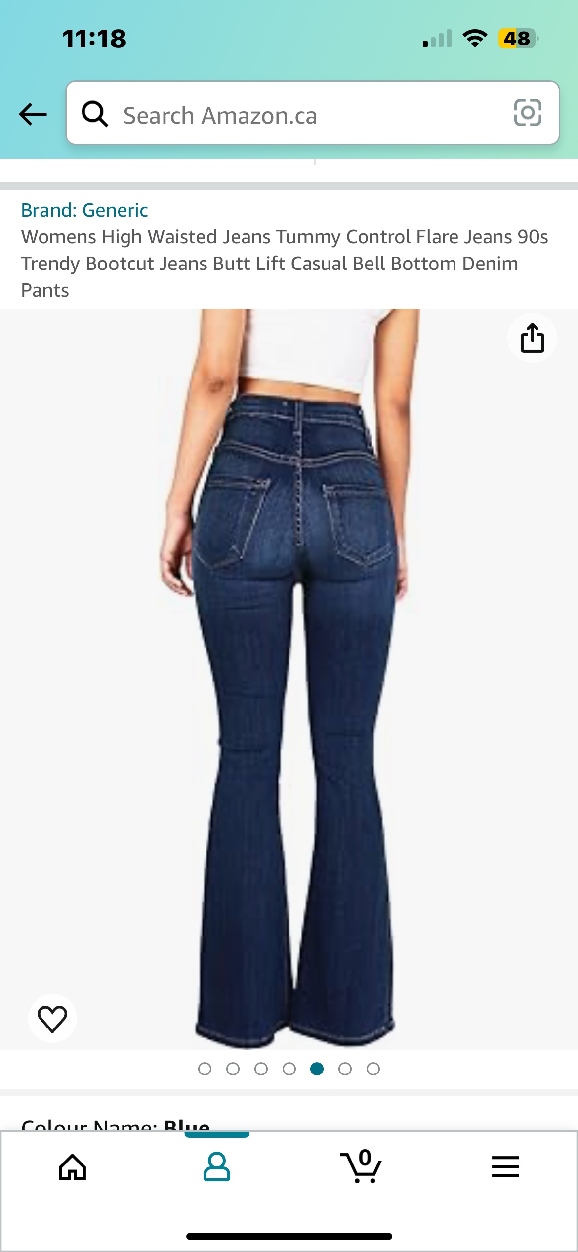High Waisted Flare Jeans - photo 2