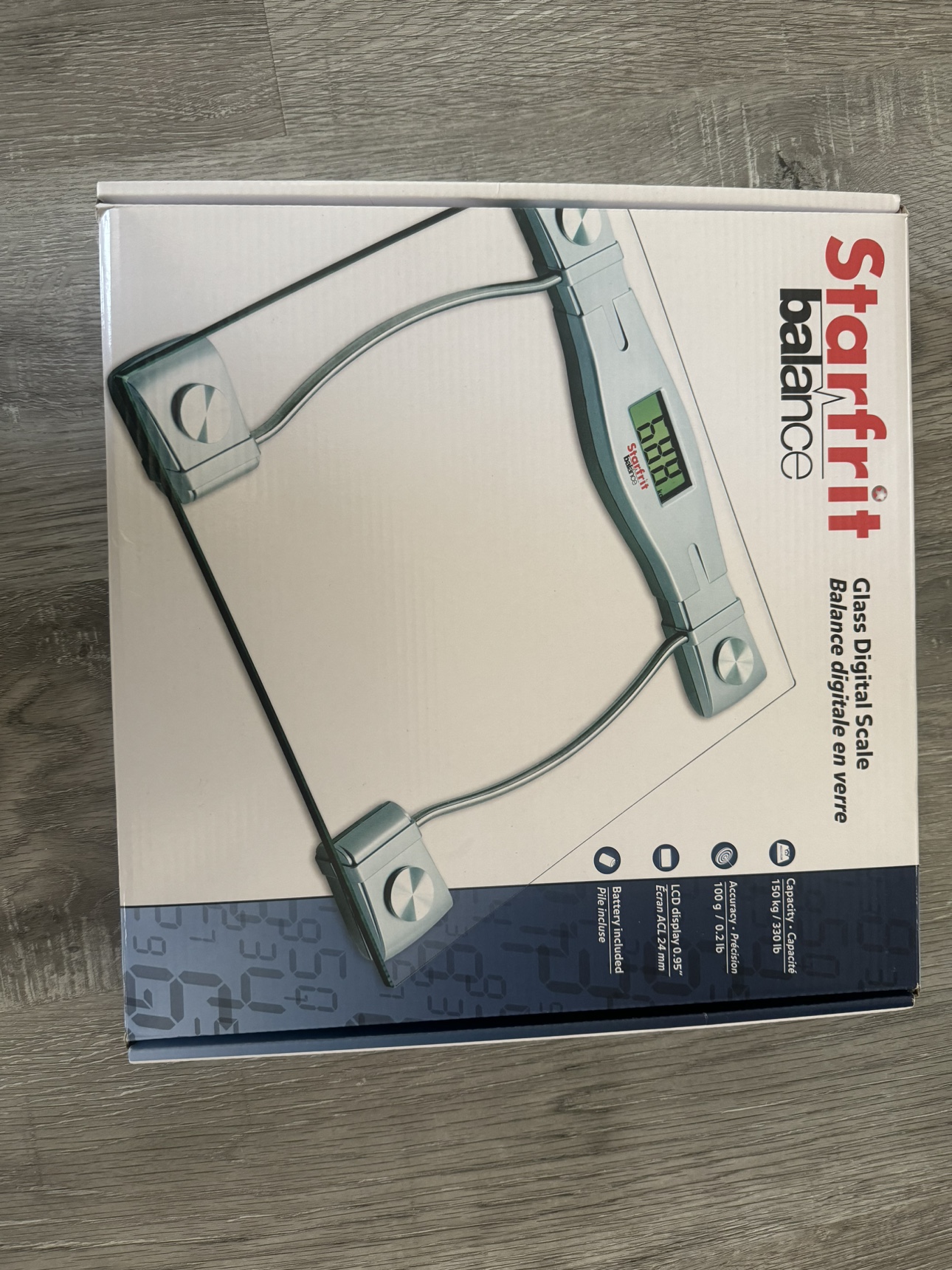 Starfrit Balance Glass Digital Scale