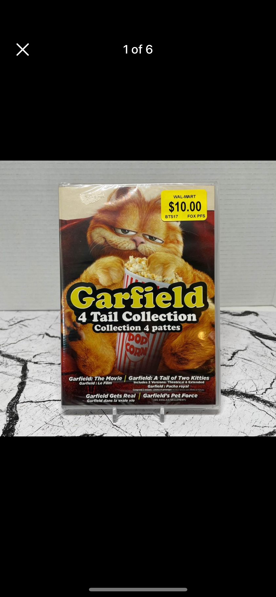NEW Garfield 4 Tale Collection DVD Set