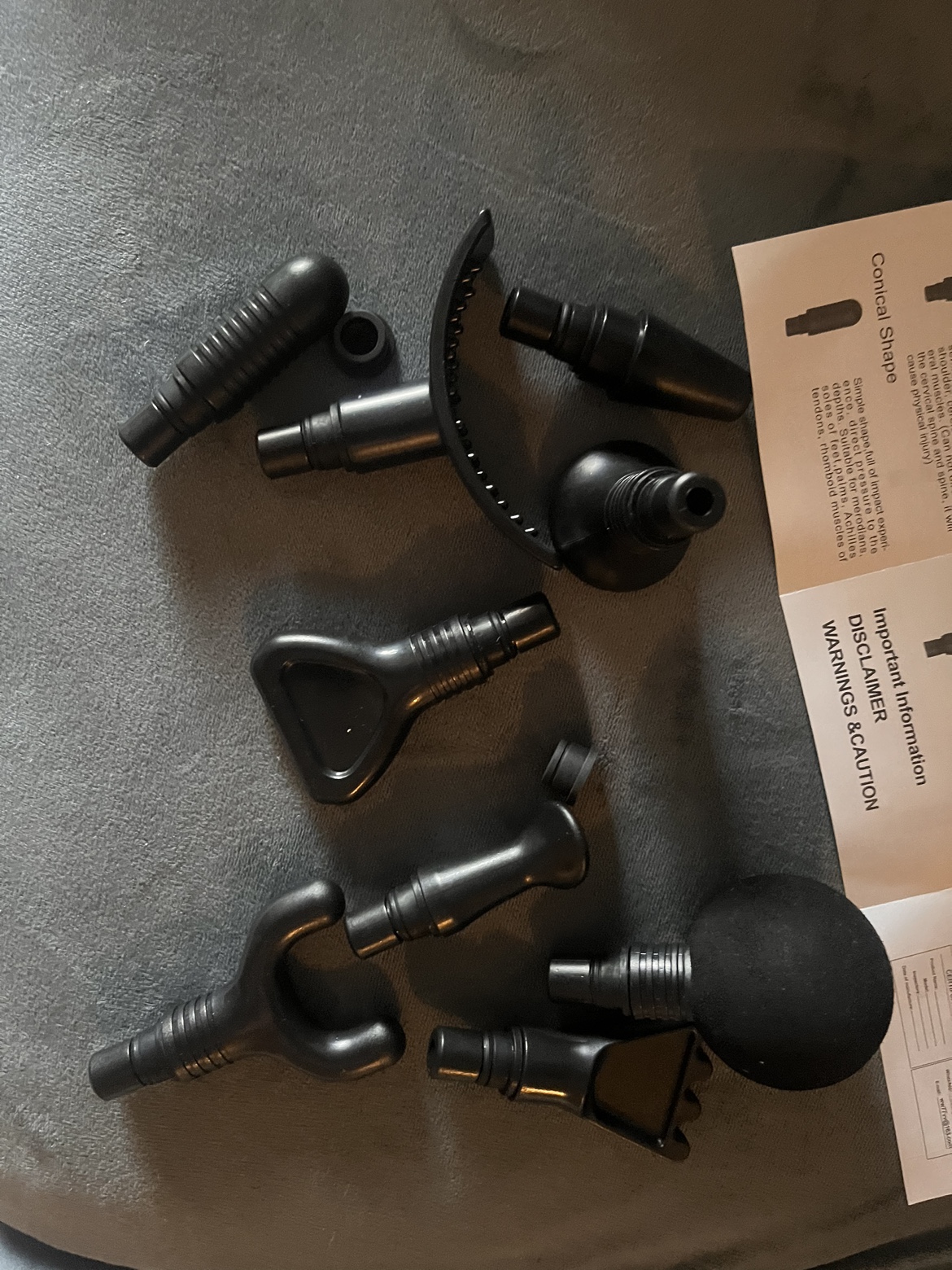 Massage Gun with Attachments - photo 4