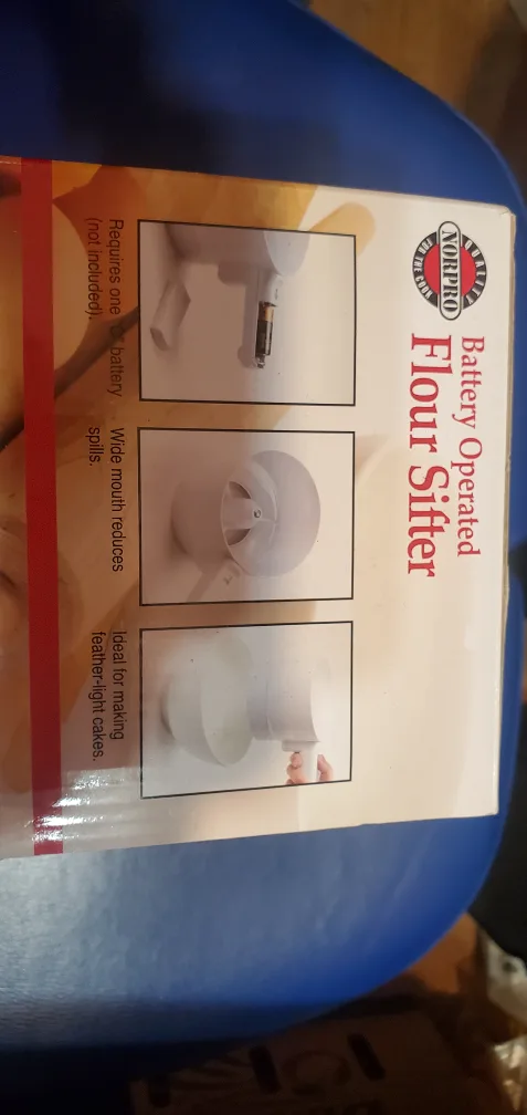 Battery Operated Flour Sifter 🧡 image indicator(2)