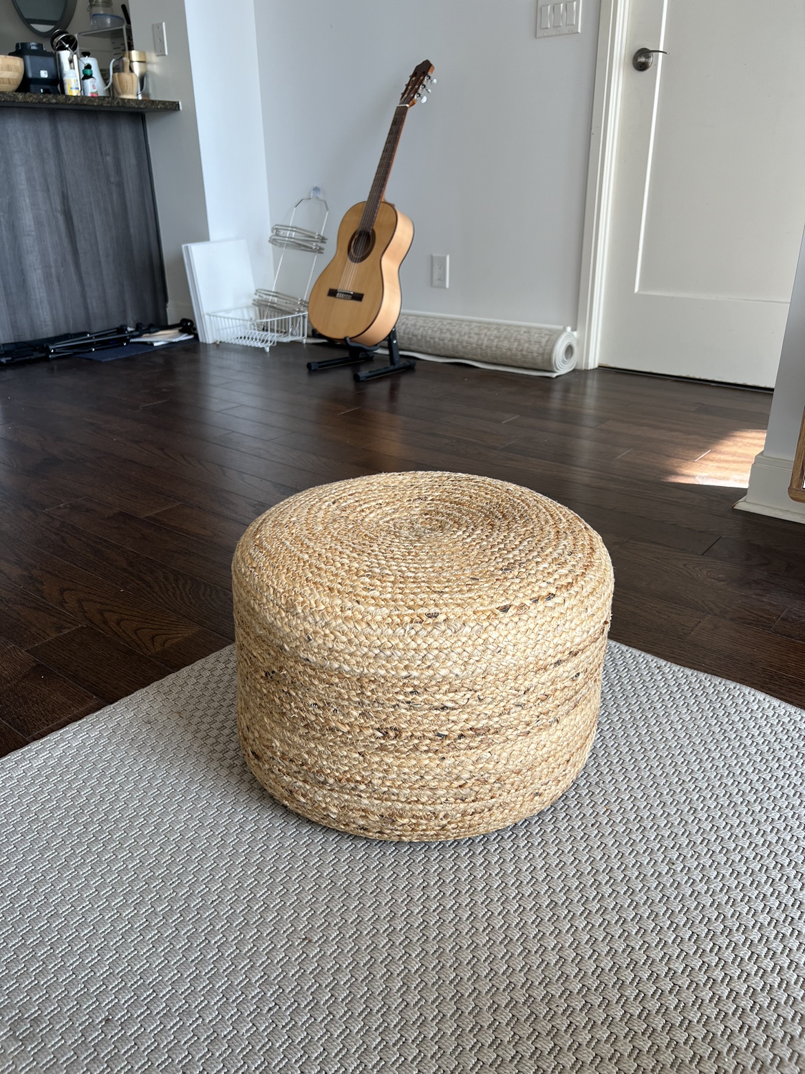 Jute Round Pouffe/Ottomon - photo 2