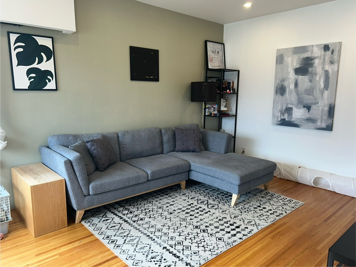 Grey Chaise Sofa