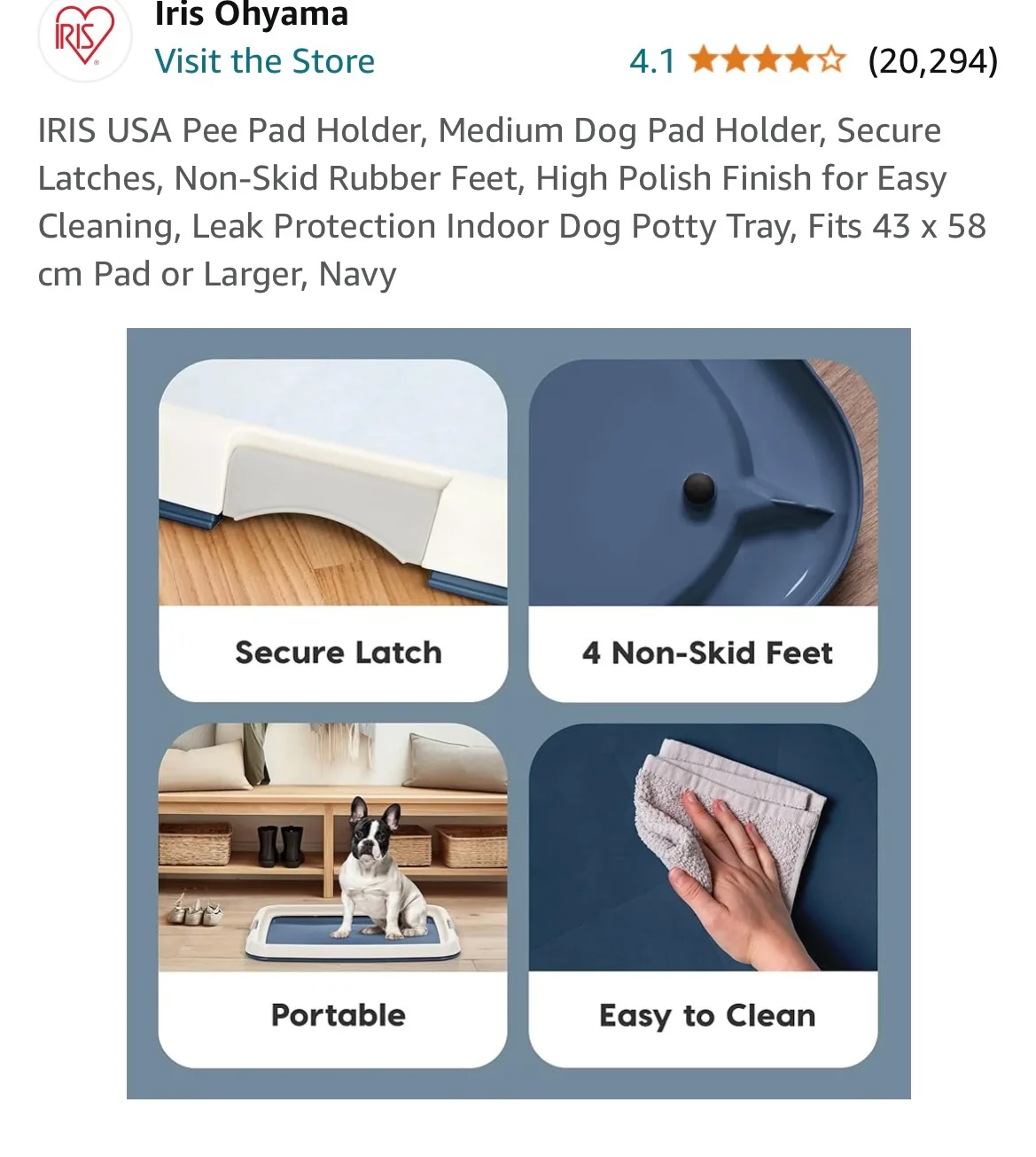 Pee Pad Holder image indicator(3)