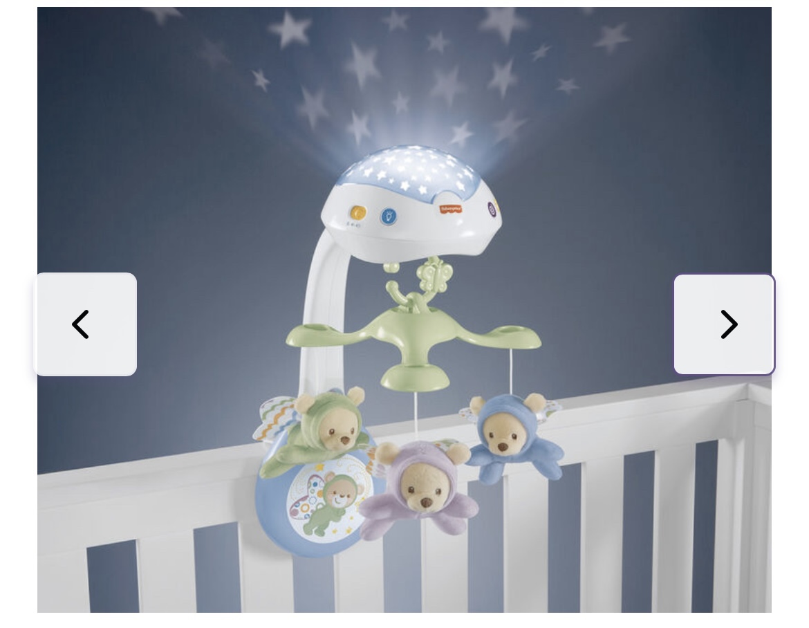 Fisher-Price Butterfly Dreams 3-in-1 Projection Mobile - photo 5
