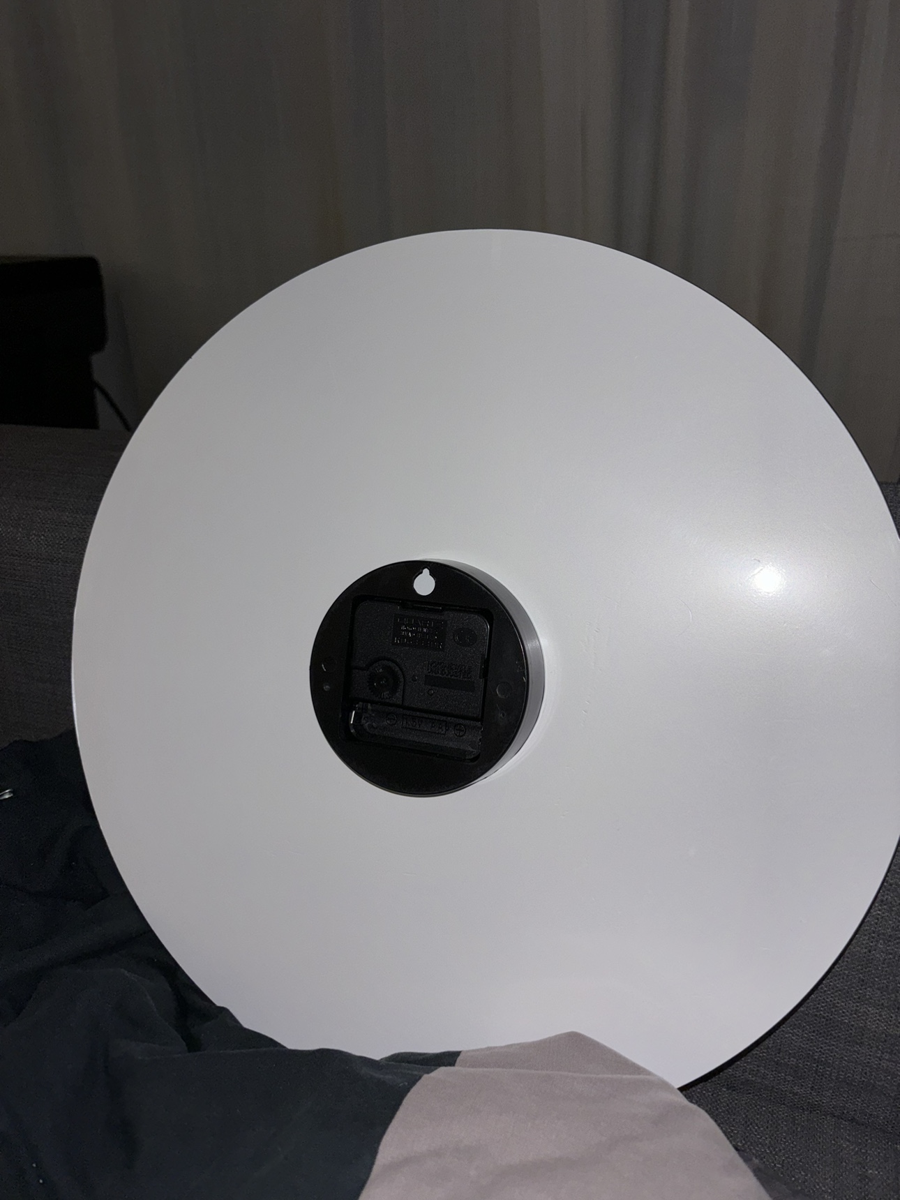 White and Grey Wall Clock - photo 2