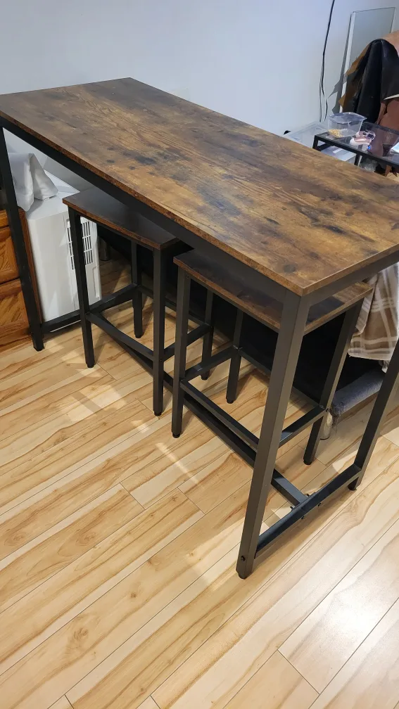 Bar Table and Stools Set thumbnail