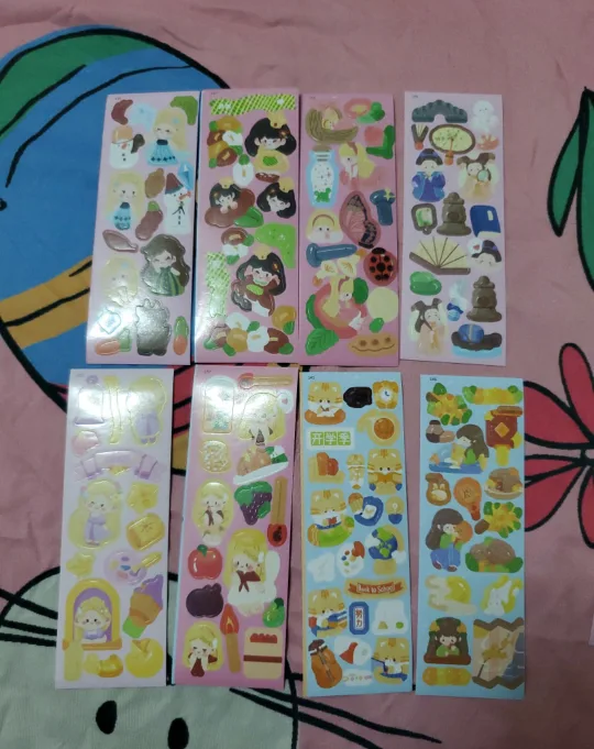 10 Sheets of Kawaii Stickers image indicator(5)