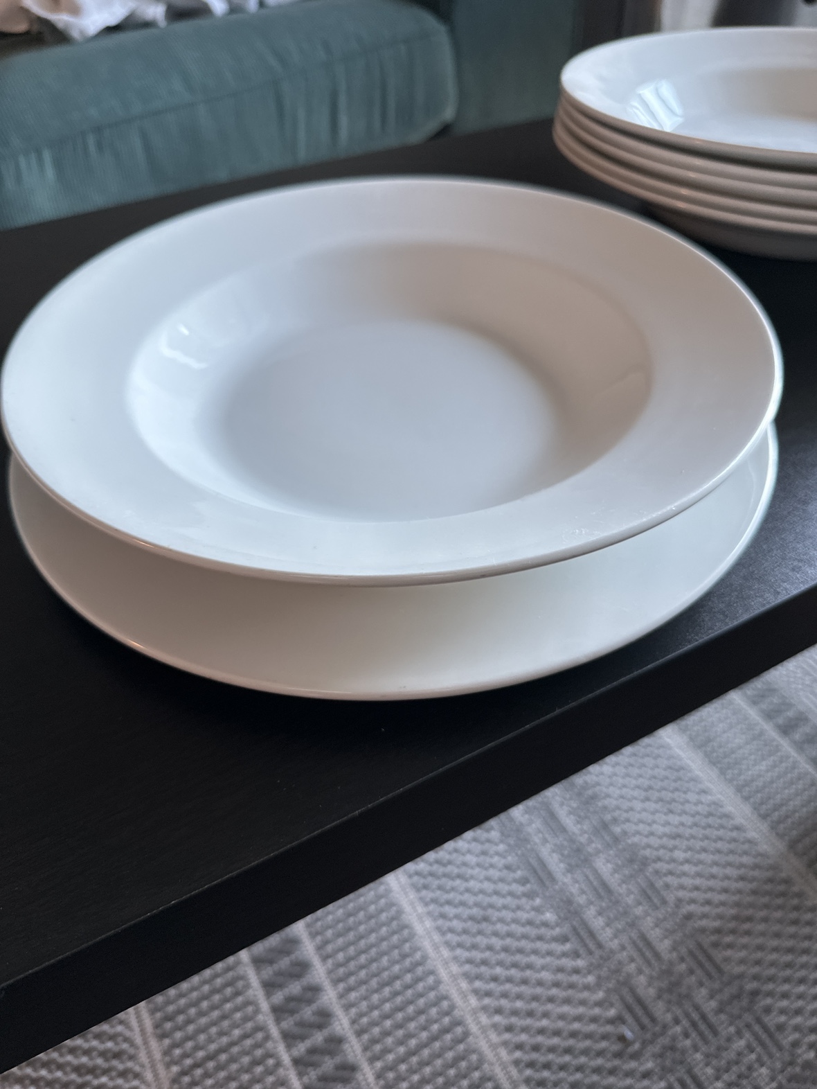 Churchill - Set of 12 White Dinner Plates - photo 2
