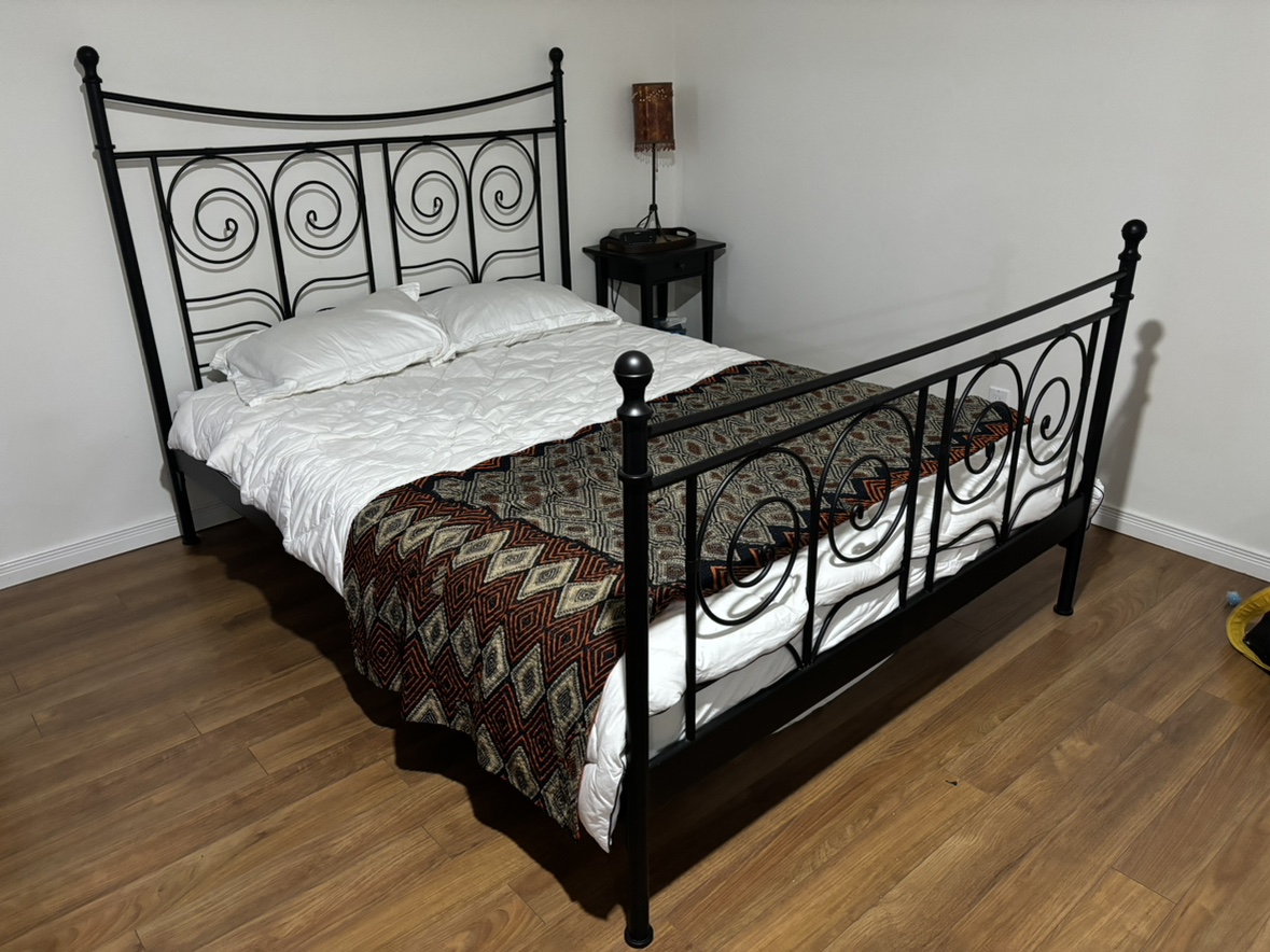 Black Metal Bed Frame