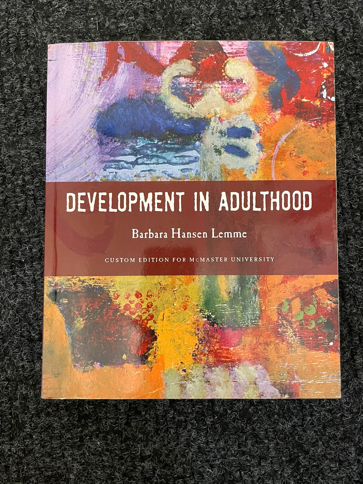 Development in Adulthood - Custom Edition thumbnail