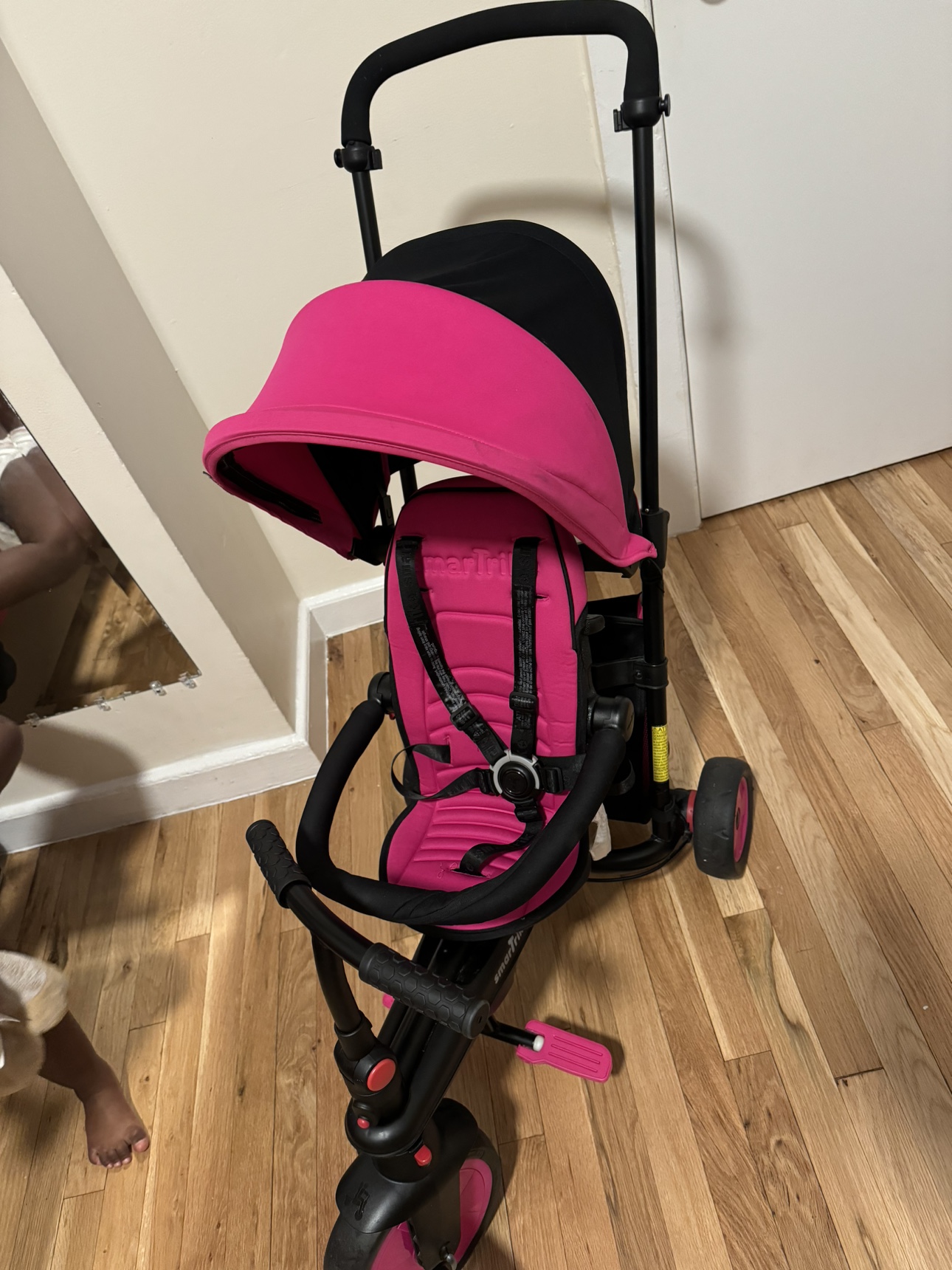 Tricycle,5 in 1 Compact Folding Toddler Bike