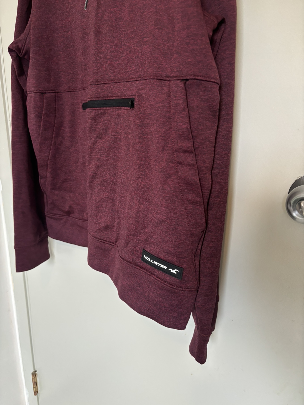 Hollister Burgundy Red Hoodie - photo 4