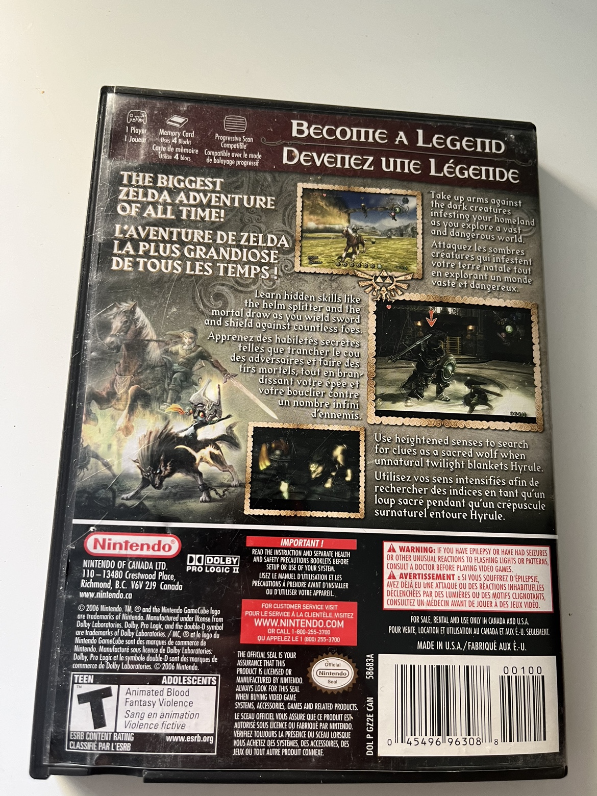 The Legend of Zelda: Twilight Princess (Gamecube) - photo 2