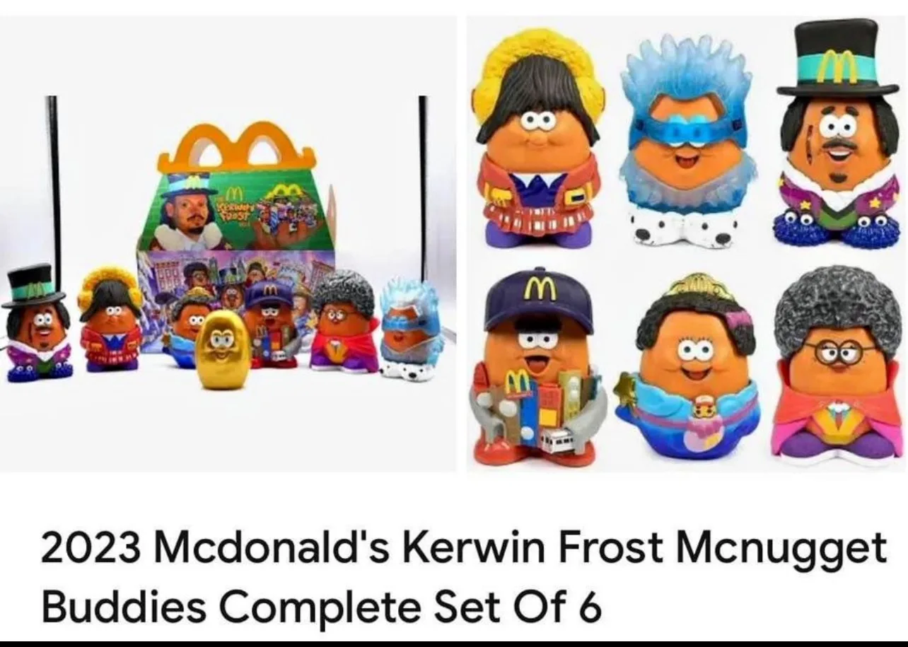 2023 McDonald's Kerwin Frost McNugget Buddies Complete Set thumbnail