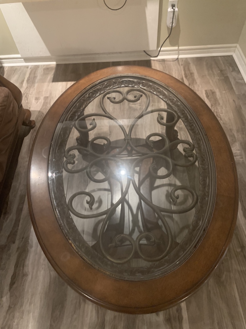 Oval Coffee Table