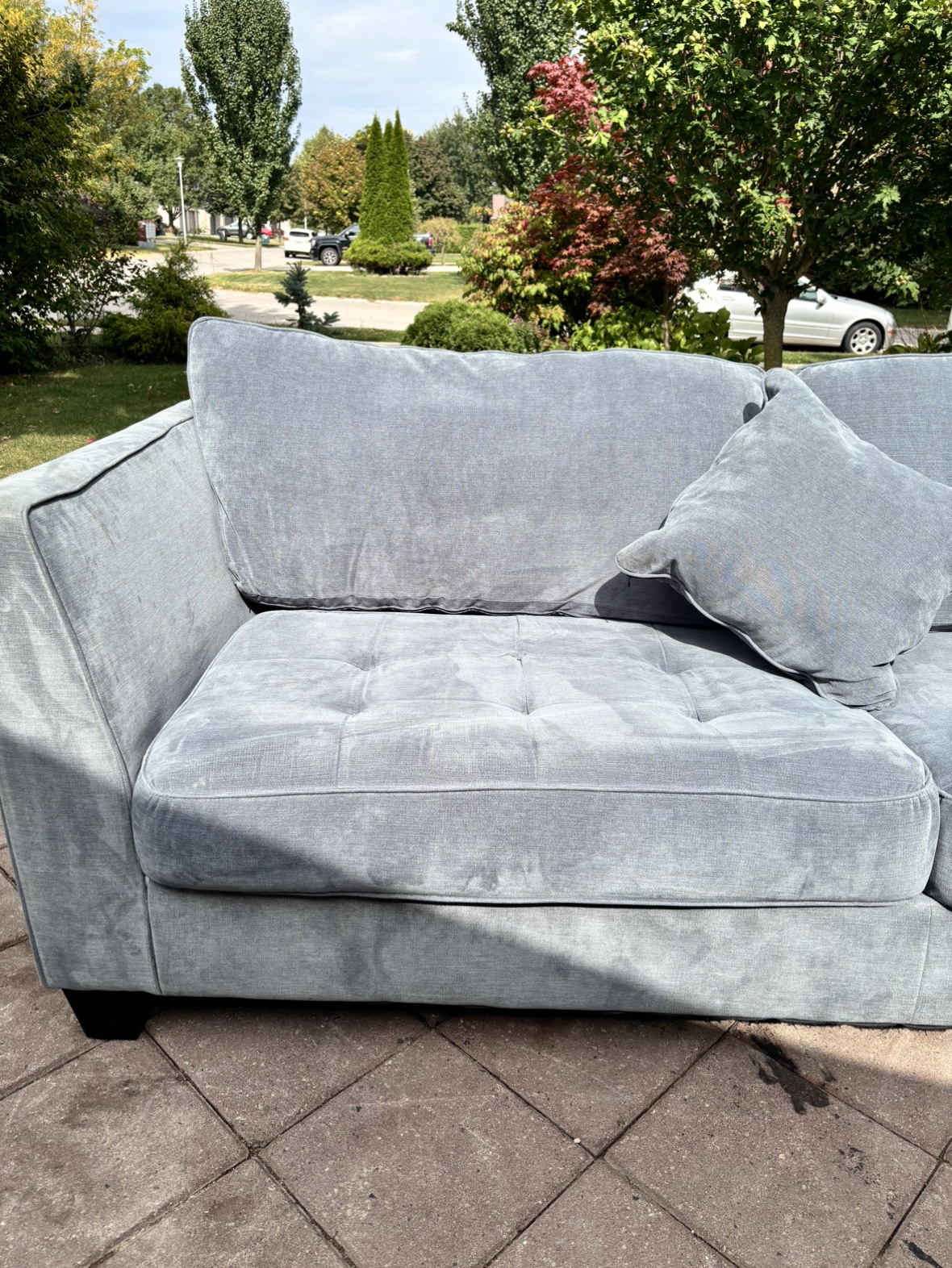 Super Comfortable Grey Couch - photo 2