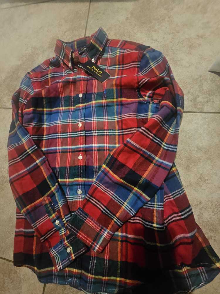 Polo Ralph Lauren Plaid Flannel Shirt kids