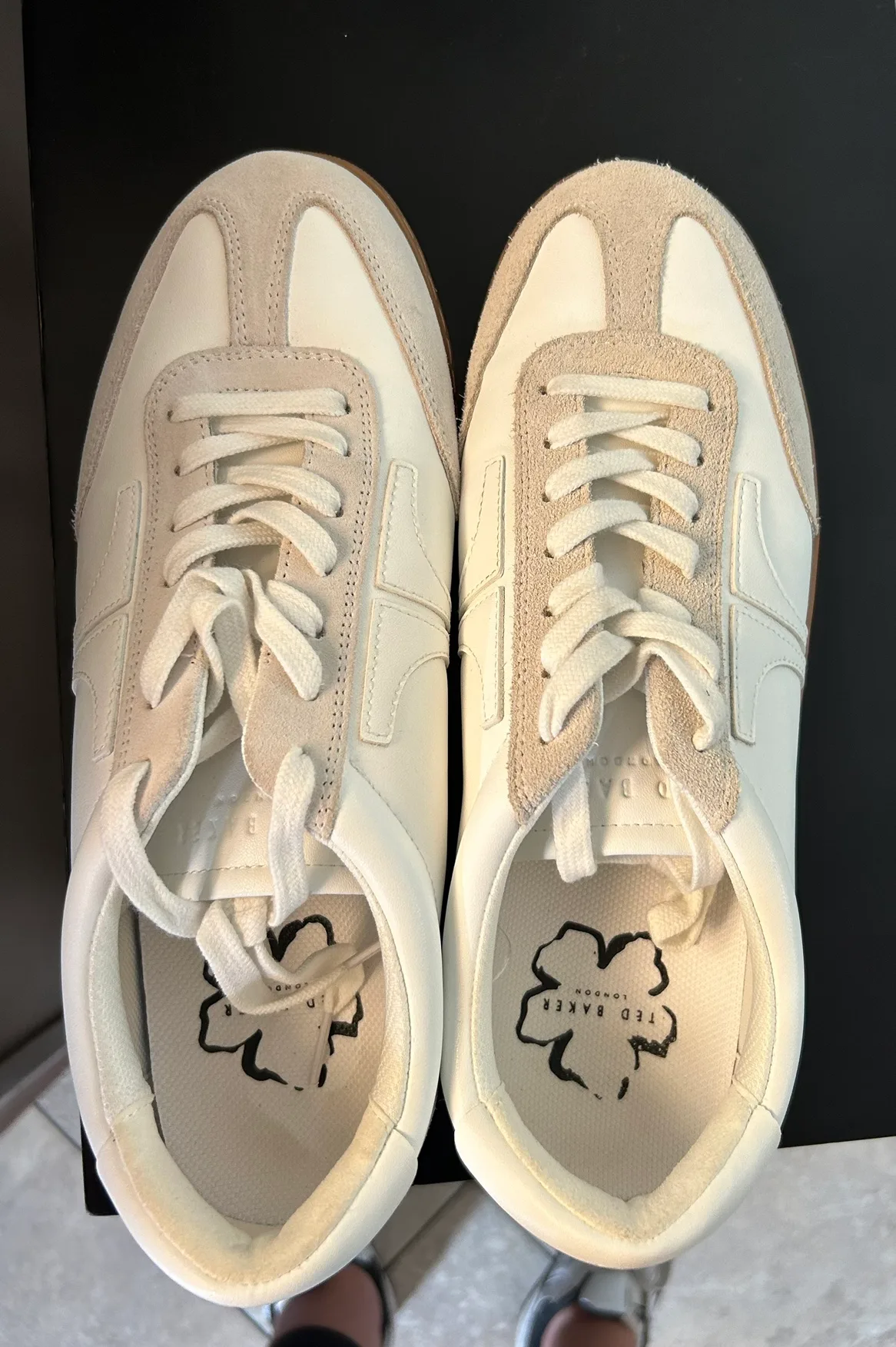 Ted Baker Robbert sneaker made of leather with suede details image indicator(3)