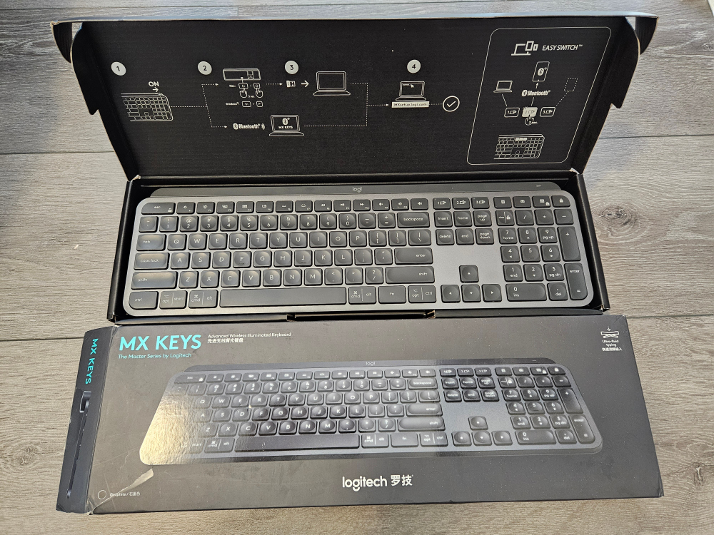 Logitech MX Keys Advanced Wireless Illuminated Keyboard