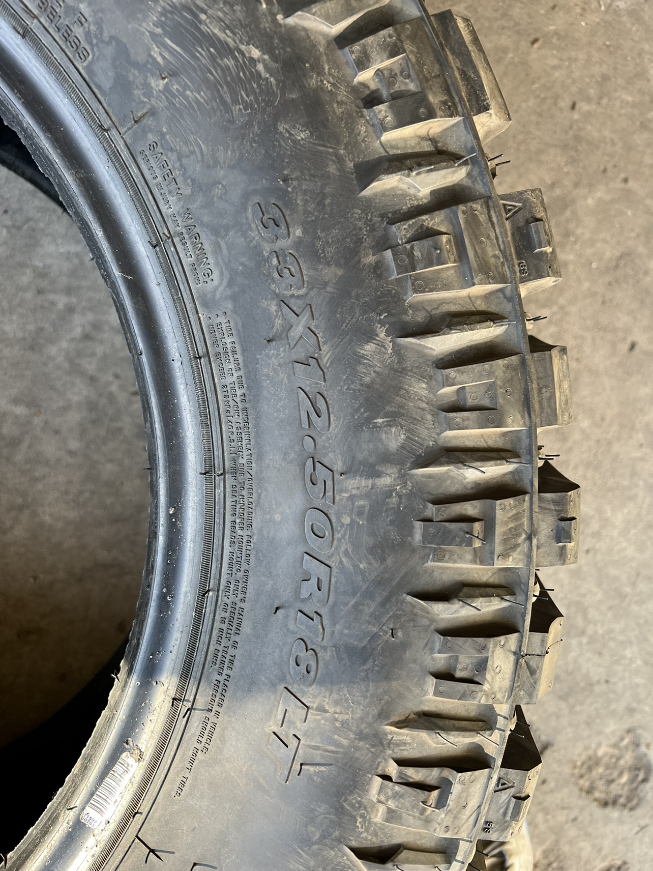 Set of 5 Nexen Roadian MTX 33x12.50R18 LT Mud Tires - photo 3