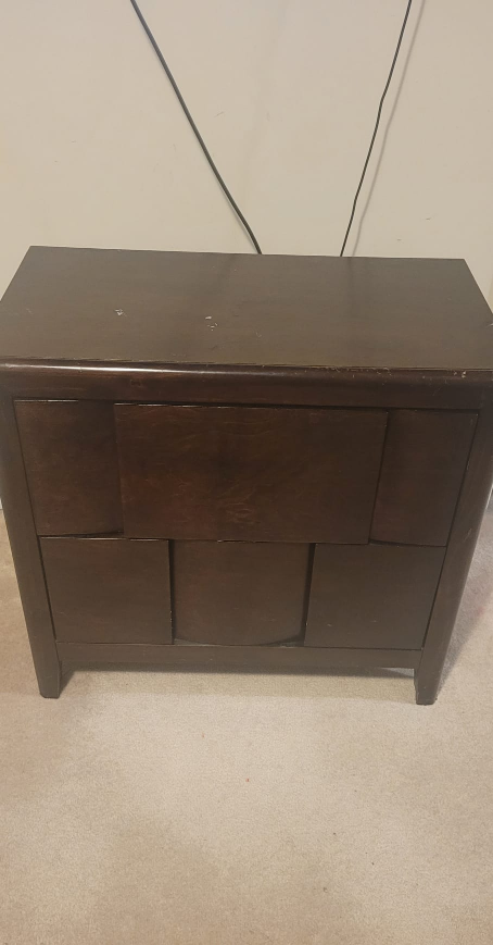 Wooden Nightstand - photo 2