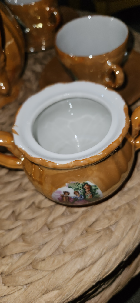 17 Piece Porcelain Coffee Set - photo 4