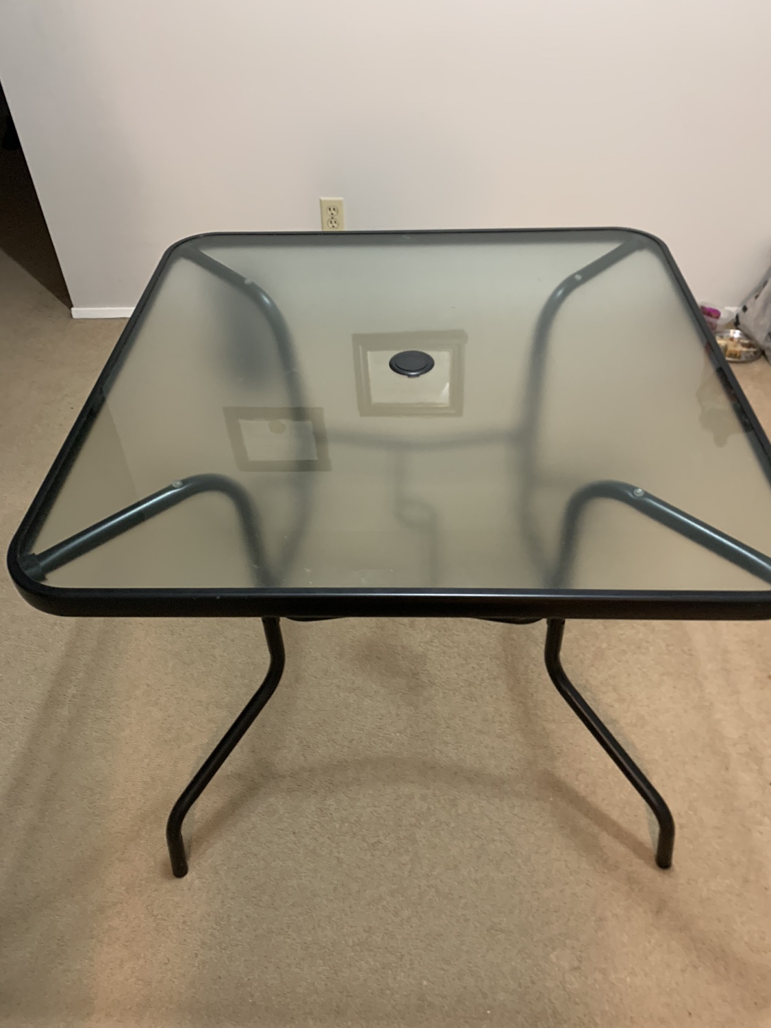 Glass Top Patio Table - photo 4
