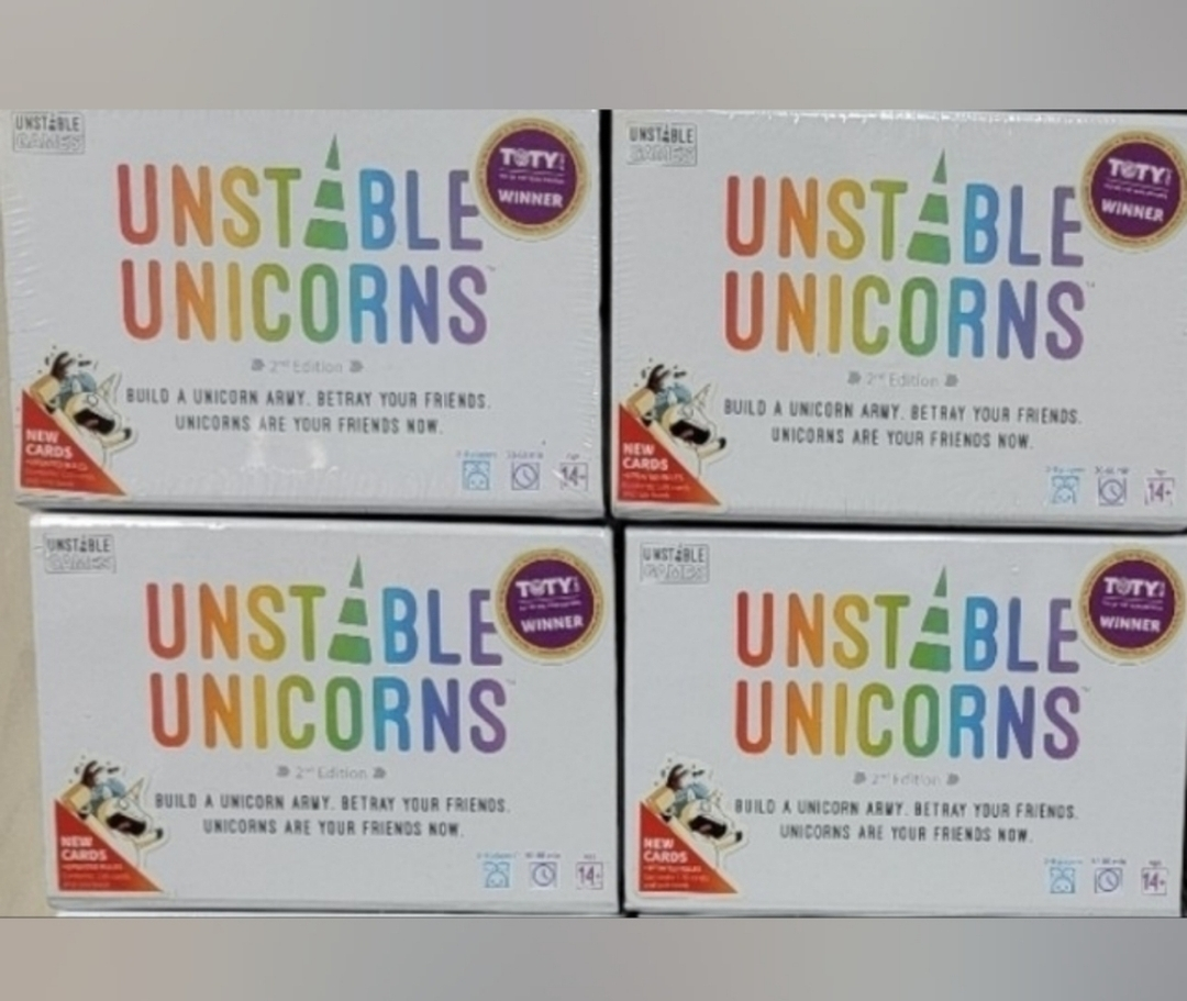 Card Game Unstable Unicorns 2nd Edit. *LTD TIME ONLY*FREE COPY*
