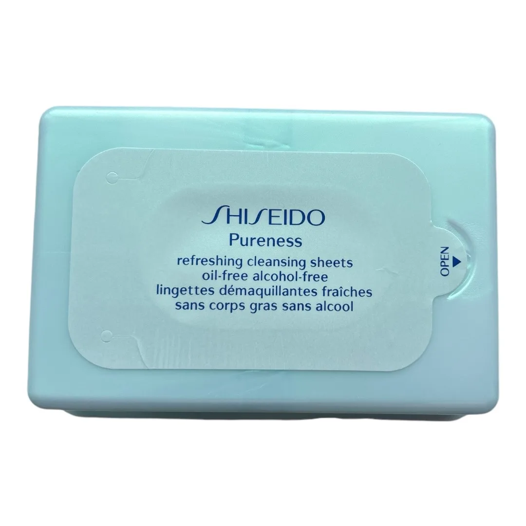 New Shiseido Pureness Refreshing Cleansing Sheets image indicator(6)
