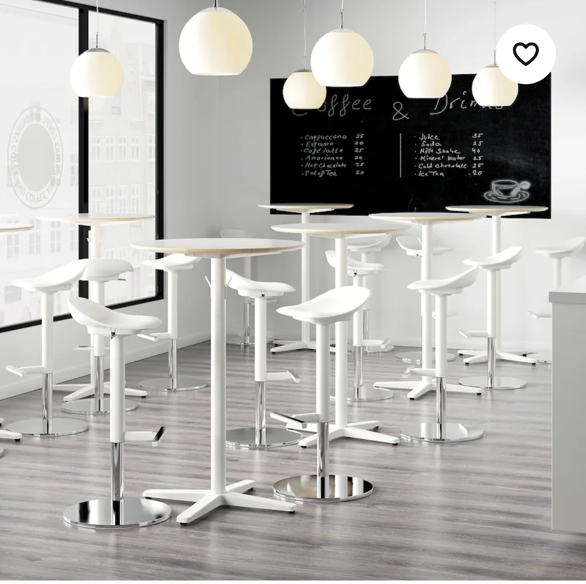 Move out sale: White Bar Stool image indicator(5)