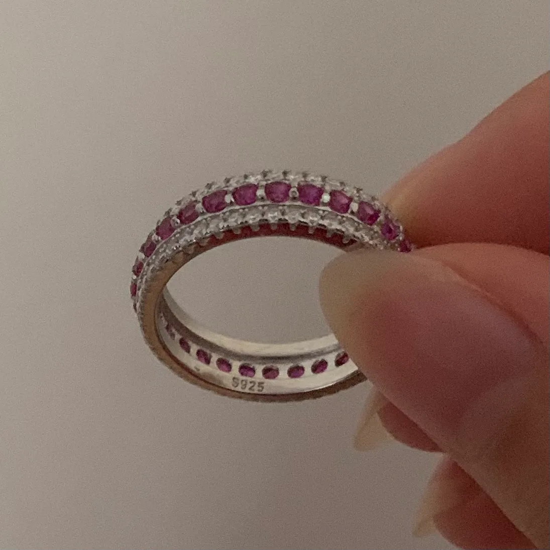 Ruby and Diamond Eternity Band image indicator(4)