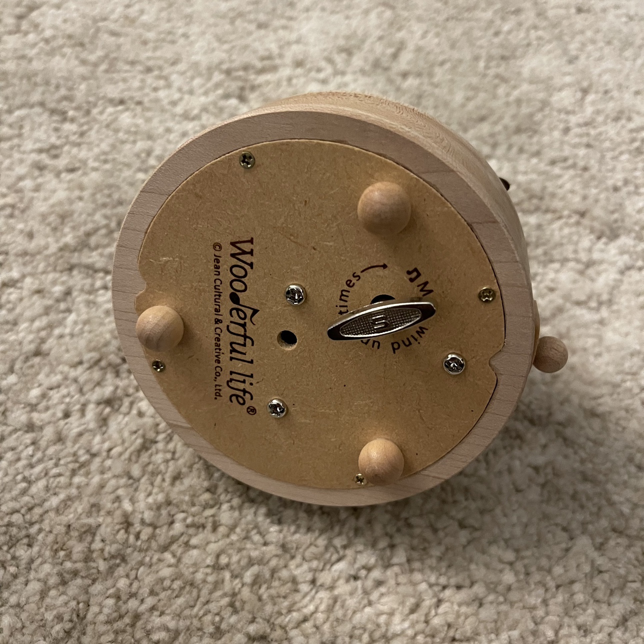Wooden Music Box with Birthday Song - photo 3