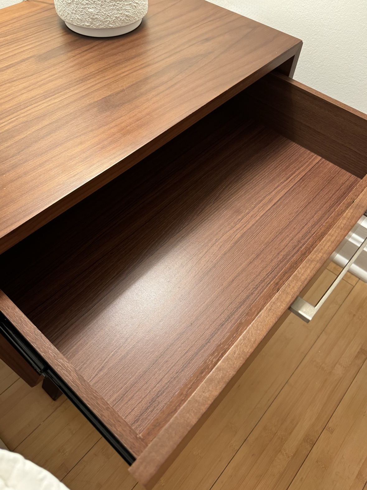 Walnut Nightstand - photo 4