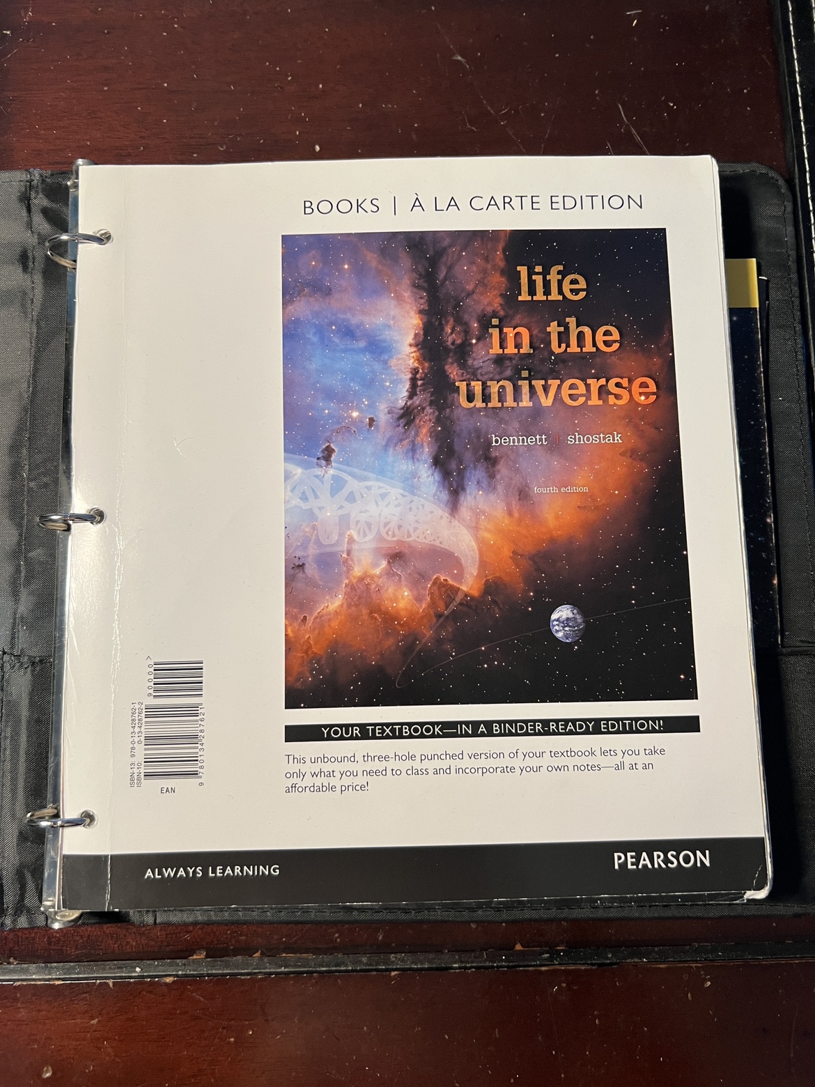 Life in the Universe Textbook (4th Edition)