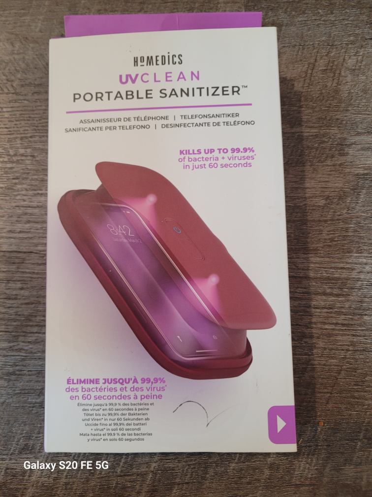HoMedics UVClean Portable Sanitizer