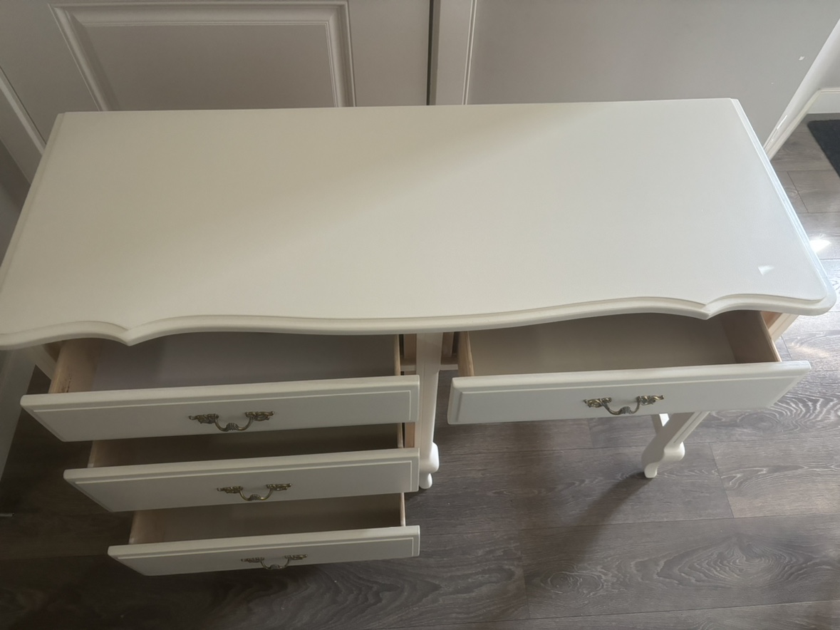 White Desk with Chair - photo 5