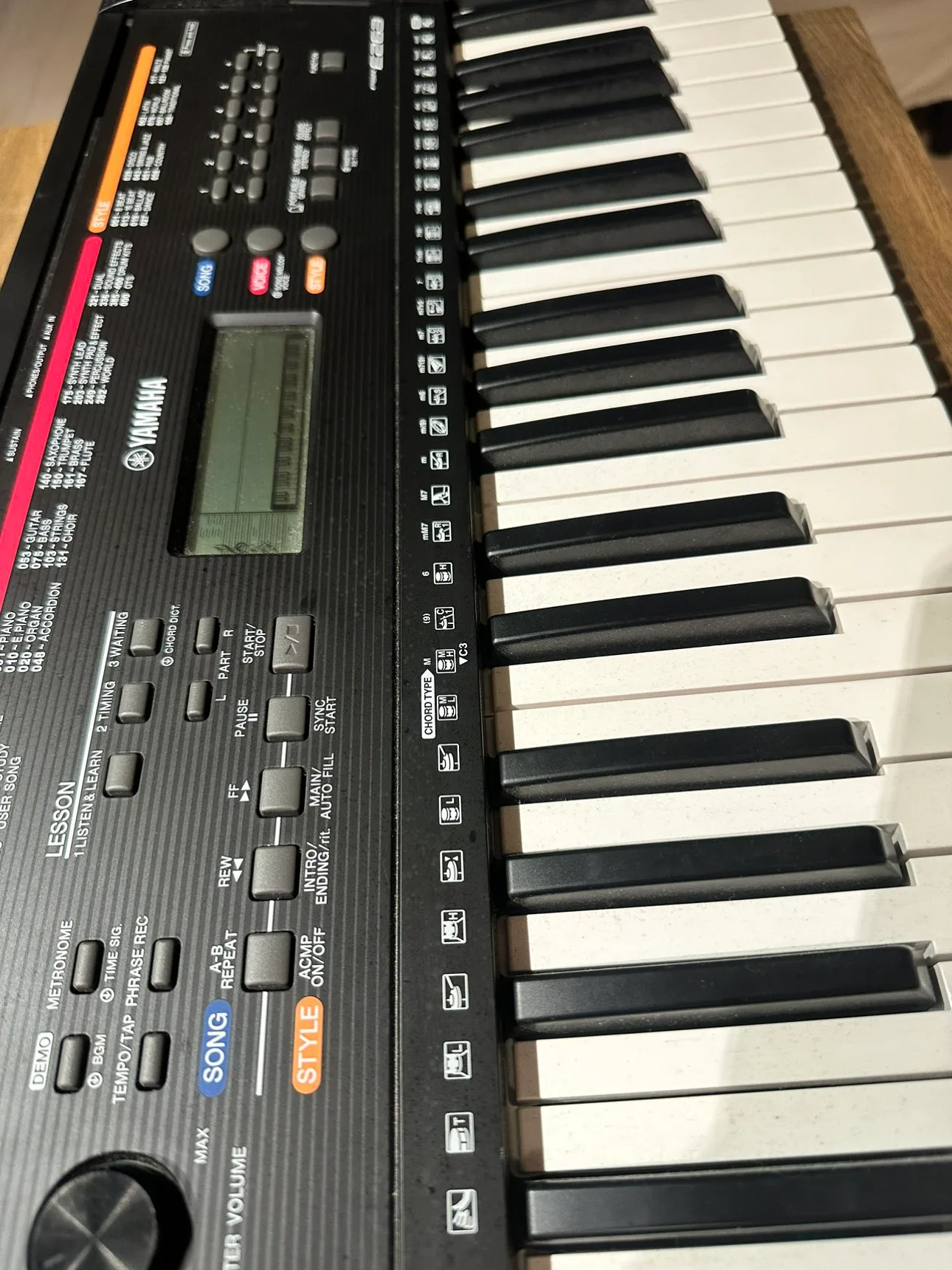 Yamaha Keyboard 🎹 piano image indicator(3)