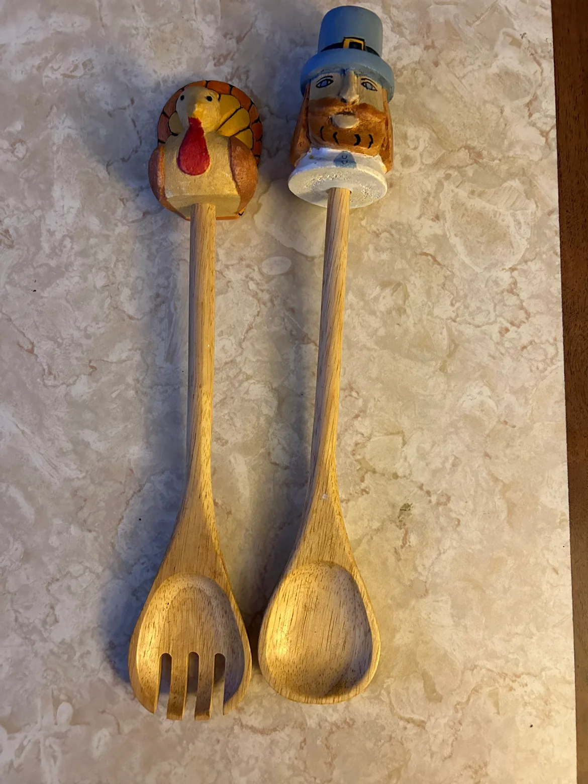 🧡Turkey and Pilgrim Serving Utensils thumbnail