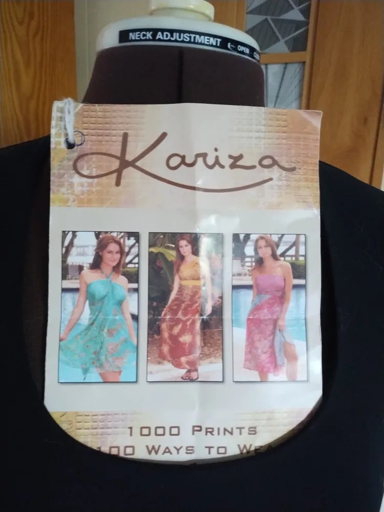 Kariza Silk wrap-around skirt image indicator(7)