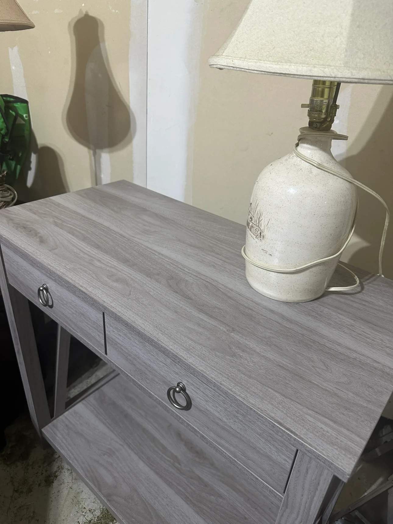 Grey Console Table- Excellent condition- Almost New thumbnail